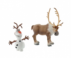 Набор фигурок из серии Холодное сердце - Олаф и Свен (Bullyland, 13061)